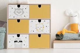 Taffla Sticker For Ikea Moppe Mini Chest Of Drawers 6 Compartments Taffla Sticker For Ikea Moppe Mini C Ikea Kinderzimmer Speicher Babyzimmer Wandgestaltung