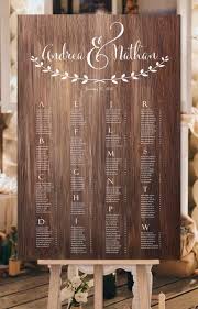 Wedding Seating Chart Poster Reception Table Plan Teplates