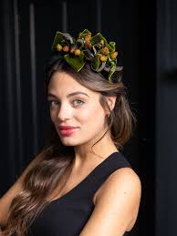 lime green panama trilby — Rachel Skinner Millinery