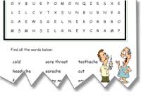 It has several interactive exercises that can be used by students or esl teachers. Vocabulary Worksheets Health