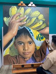 tiger Completed in 2020 Author: Qiang Heng Material: oil painting