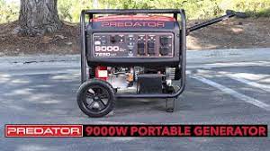 If you are using it at full load, the. Predator 9000 7250 9000w Portable Generator User Review Deals