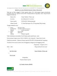 Pada hari ini selasa tanggal 19 bulan januari tahun 2016 sesuai dengan peraturan menteri kesehatan republik surat keterangan sehat. Berita Acara Pemusnahan Surat Pesanan