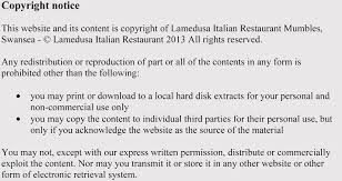 Writing A Copyright Notice Guidelines And Examples