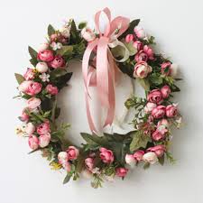 Check spelling or type a new query. Rose Artificial Flowers Mirror Flower Home Wall Garland Wreath Wedding Flower Christmas Decoration Wreaths 123123612 Jj S House