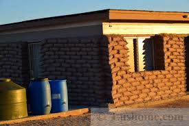 In a stylish and rather humorous video the studio gives us a closer look of the interiors of this desert home. Simple Earthbag House Design Cheap Green Building Idea For Desert Living