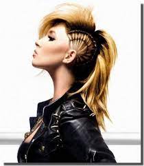 Ponytail Mohawk Mohawk Hairstyles Mohawk Hairstyles For Women Punk Hair