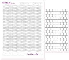 printable seed bead graph paper free designer download