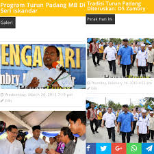 It is the largest city on the western coast of sumatra. Jangan Hanya Mengecam Zambry Dah Laksana Program Turun Padang Pemukiman Sejak 2012