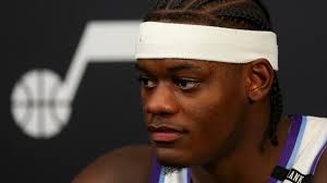 The Utah Jazz hosted a surprise scrimmage at East High School today,  marking the return of Taylor Hendricks and the debut of Ace Bailey. Story  in comments! (Photo: Deseret News)