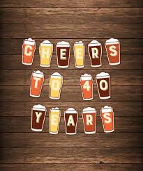 Beer party supplies and beer theme decorations (cheers and beers black paper dinner plates and luncheon napkins (serves 16)) 4.8 out of 5 stars. Cheers And Beers Craft Beer Themed Birthday Party Celebrate A 30th 40th Or 50th Birthday