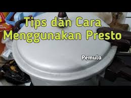 Tim manajemen konten wikihow memantau hasil penyuntingan staf kami secara saksama untuk menjamin artikel yang berkualitas tinggi. Tips Dan Cara Menggunakan Panci Presto Untuk Pemula Youtube