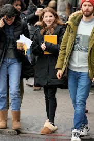 Anna Kendrick Spotted On The Set Of Love Life Filming In Brooklyn New York