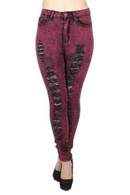 To be on the safe side, wash the jeans by. Xh9002w Plus Size High Waist Color Acid Wash Skinny Ripped Destroyed Jeans Buy Online In Angola At Angola Desertcart Com Productid 1764347