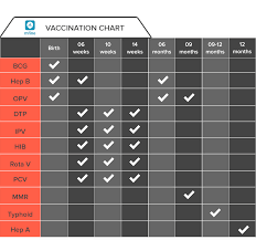 a complete vaccination chart for babies in india 2019 mfine