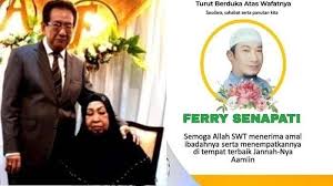 Sang istri meninggal pada minggu 18 juli 2021. Hpnrregjb7mqrm