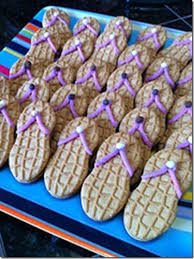 Luau Party Food Ideas Good Recipes Online Party Ideas This Would Be Awesome For Sarah S Summer Be With Images Luau Party Food Flip Flop Cookie Favorite Cookie Recipe