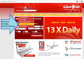 Isi dengan kode booking tiket first name : Cetak Sendiri Tiket Booking Lion Air Anda Secara Online Syukma Groups Utama Info
