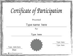 Certificate Template Word Participation Best Of Template Athletic ...