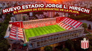Gimnasia y esgrima la plata and estudiantes de la plata. Inauguran El Nuevo Estadio Uno Jorge L Hirschi Estudiantes Regresa Al 1 Y 57 Youtube