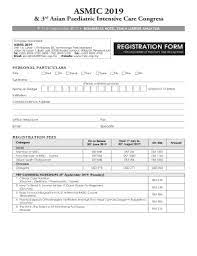 Places kuala lumpur, malaysia malaysian society for quality in health. Fillable Online Asmic 2019 Registration Form 2 Malaysian Society Of Fax Email Print Pdffiller