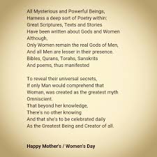 On this day, russian women are showered with love, affection, flowers, chocolates, and other wonderful things. Happy Mother S Women S Day Datecrew Poetry Muses