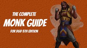 Turn your ki into powerful elemental spells and abilities to assail your foes. The Complete Monk 5e Guide Monk 5e Handbook