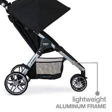 Buy Britax B Agile Lightweight Stroller Black One Hand Fold Large Upf50 Canopy All Wheel Suspension Online In Italy B06w2m8c5n