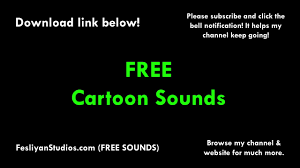 Free sound effect collection, relaxing & background music, loops. Free Cartoon Sound Effects Mp3 Download Fesliyanstudios