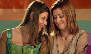 He always had a lot of female friends, but he told me it was because his mother raised him as a feminist. Willow From Buffy How Did Alyson Hannigan Feel About The Willow And Tara Relationship Tv Radio Showbiz Tv Express Co Uk