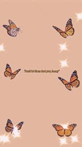 The ultimate collection of aesthetic phone wallpapers iphone. Butterflyaesthetic Wallpaper