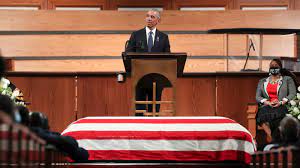 Transcript What A Gift John Lewis Was Obama Eulogizes His Friend And Hero Npr