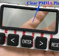 PMMA/Acrylic Panel Silicone Rubber Membrane Switch Keypad