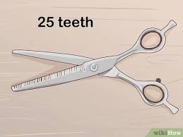 Most hair stylists use short scissors with blades under 5.5 inches for precise work. How To Use Hair Thinning Shears With Pictures Wikihow