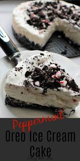 Be sure to start making it at least 12 hours before serving. Peppermint Oreo Ice Cream Cake Baking With Mom