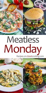 Meatless Monday Recipes Meatless Monday Recipes Vegetarian Recipes Healthy Vegetable Recipes Dinner