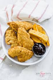 A simple yet tasty way to get dinner on the table i've made a few different oven fried chicken recipes in the past but they were always bland and kind of disappointing. Frozen Chicken Tenders In Air Fryer Air Fryer Eats