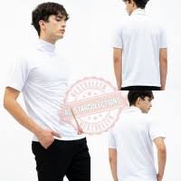 Kaos oblong putih polos leher tinggi, lengan pendek. Jual Kaos Putih Kerah Tinggi Model Desain Terbaru Harga July 2021