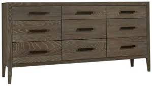 The kennedy dresser is crafted with nine drawers, a light gray finish, and sku: Universal Modern Universal Modern Kennedy Dresser Jordan S Furniture Dresser Low Dresser Retro Dresser