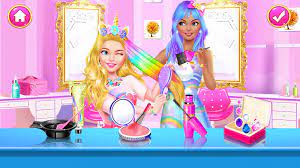 Let your kids run their own toca hair salon! Girl Games Hair Salon Makeup Dress Up Stylist Fur Android Apk Herunterladen