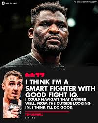 Tom Aspinall believes he would perform well against Francis Ngannou 👀