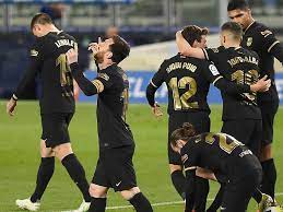 Antoine griezmann scored against his old club, while luis suárez scored the second. La Liga Lionel Messi On Song As Barcelona Thrash Real Sociedad Atletico Madrid Edge Past Alaves Football News