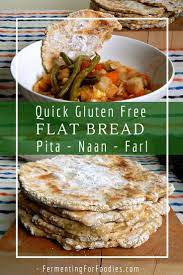 Quick And Delicious Gluten Free Flatbread Recipe Gluten Free Flatbread Best Gluten Free Recipes Gluten Free Recipes Baking