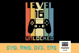 While the numbers may seem confusing to you, understanding them can help you keep your heart healthy. Level 16 Unlock 16th Birthday Grafico Por Teafdiv Creative Fabrica