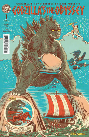 The King of the Monsters Meets Greek Mythology in Godzilla's Monsterpi
