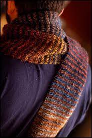 Knitting the scarf in two pieces and sewing them together in the middle allows the loops on both sides to fall downward and lie flat. 25 Scarf Knitting Patterns The Best Of Ravelry Beyond