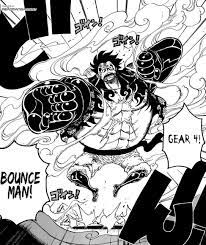 Luffy gear 4 bounce man manga. Naufrazri On Twitter Luffy Gear 4th Bounce Man And Tank Man Manga Onepiece842