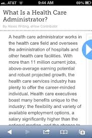 What Is A Healthcare Administrator With Images Healthcare Administration Healthcare Quotes Health Care
