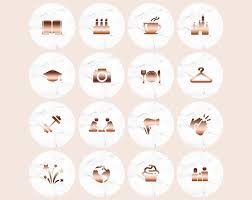 Rose Gold Marble Instagram Story Highlight Icons Pack Of 32 Instagram Story Template Graphic Bundle Instagram Highlights In 2020 Rose Gold Marble Instagram Highlight Icons Instagram Story