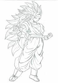 See more ideas about coloring pages, goku, dragon ball z. Goku Super Saiyan 3 Drawing